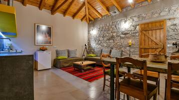 Cottage, 1 Bedroom | Living area | Flat-screen TV