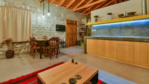 Cottage, 1 Bedroom | Living area - Boutique Stone Cottage With Large Terraces (Epidaurus)