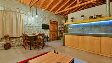 Cottage, 1 Bedroom | Living area | Flat-screen TV