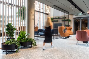 Lobby sitting area