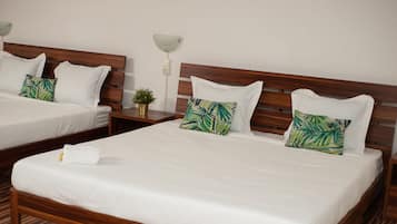 Chambre Familiale, 1 chambre | Draps en coton égyptien, literie de qualité supérieure