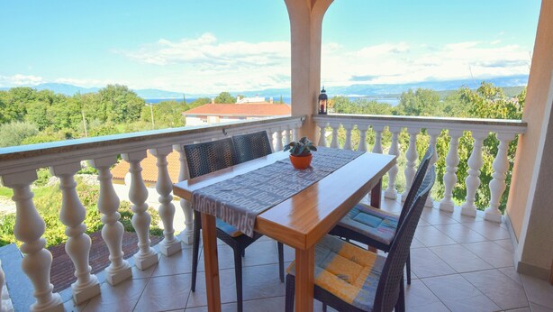 Apartment, 1 Bedroom (357 – manji) | Balcony - Apartments Anton D (Malinska-Dubasnica)