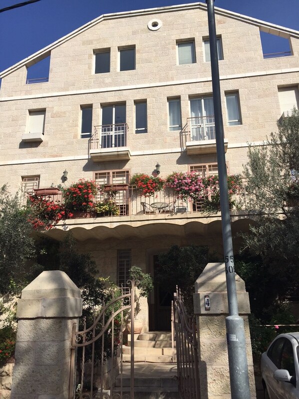 Facciata della struttura