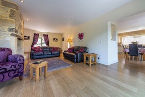 TV, fireplace, DVD player