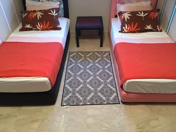 2 chambres, lit parapluie, Wi-Fi gratuit