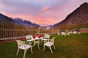 Front of property - evening/night - White Stone Resorts (Manali)