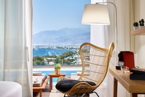 In-room safe, desk, blackout drapes, iron/ironing board - Enorme Santanna Beach (Ierapetra)