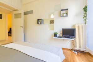 Apartment, 1 Bedroom | 1 bedroom, desk, laptop workspace, iron/ironing board - Cute Flat in Central Athens Perfect for Couples (Athens)