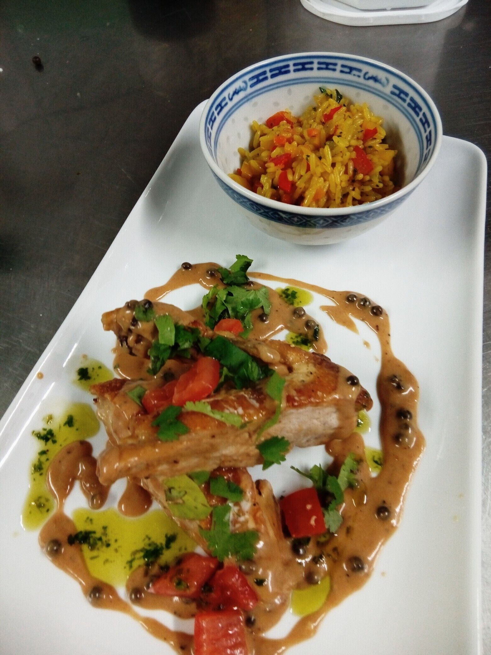 lunch and dinner served