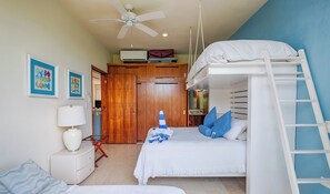 2 chambres, accès au Wi-Fi (inclus), literie fournie