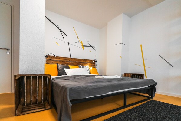 Blackout curtains, soundproofing, iron/ironing board, free WiFi