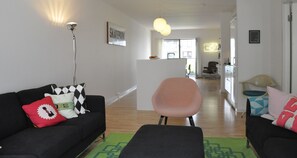 Living area - 2 bedroom apt Christianshavn 417-1 (Copenhagen)