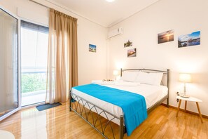 Apartment, 1 Bedroom | 1 bedroom, laptop workspace, iron/ironing board, free WiFi