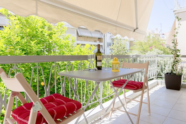 Apartment, 1 Bedroom | Balcony view