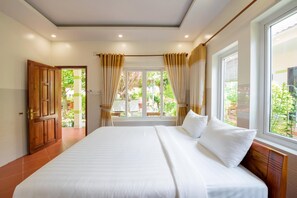 1 quarto, frigobar, cofres nos quartos, individualmente decorados