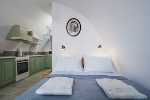 Apartment, 1 Bedroom | 1 bedroom, laptop workspace, iron/ironing board, free WiFi - Karavos View - A Unique Artists' Hideaway Paradise (Apokoronas)