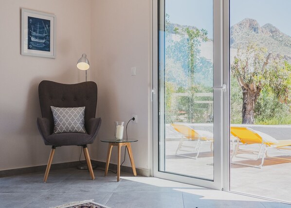 Villa, 2 Bedrooms | View from room - Large Private Villa Splendid Terraces & Views (Chania)