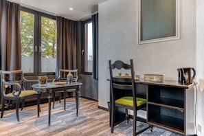 Habitación doble | Insonorización, cunas gratuitas, wifi gratis y ropa de cama 