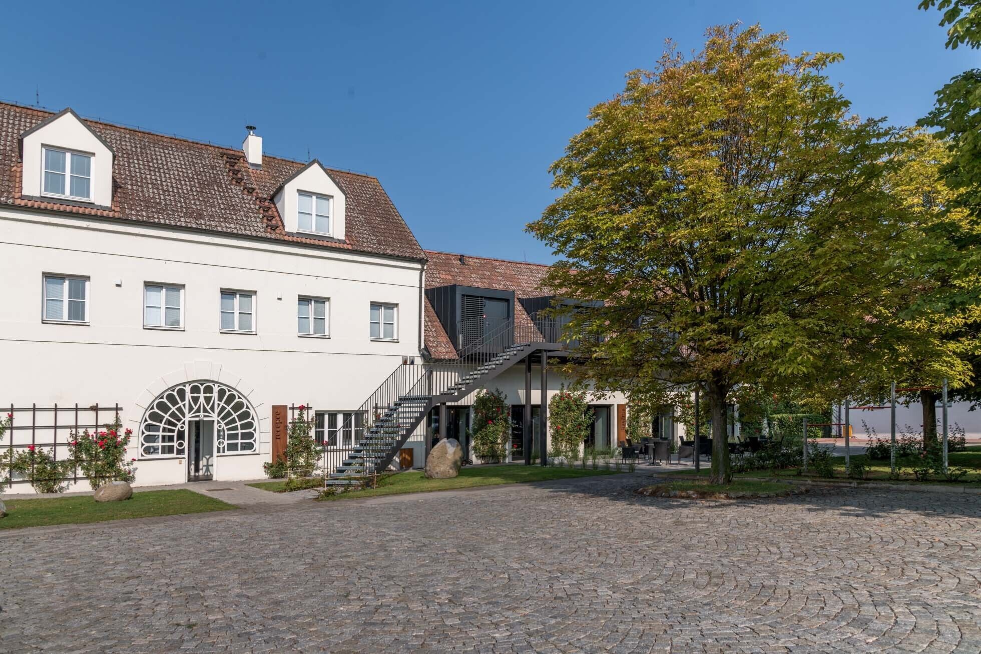 Overnatningsstedets facade