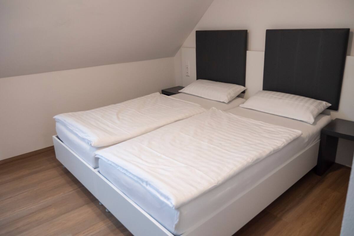 Desk, iron/ironing board, free cots/infant beds, free WiFi