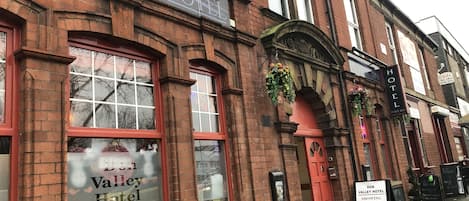 Façade de l’hébergement