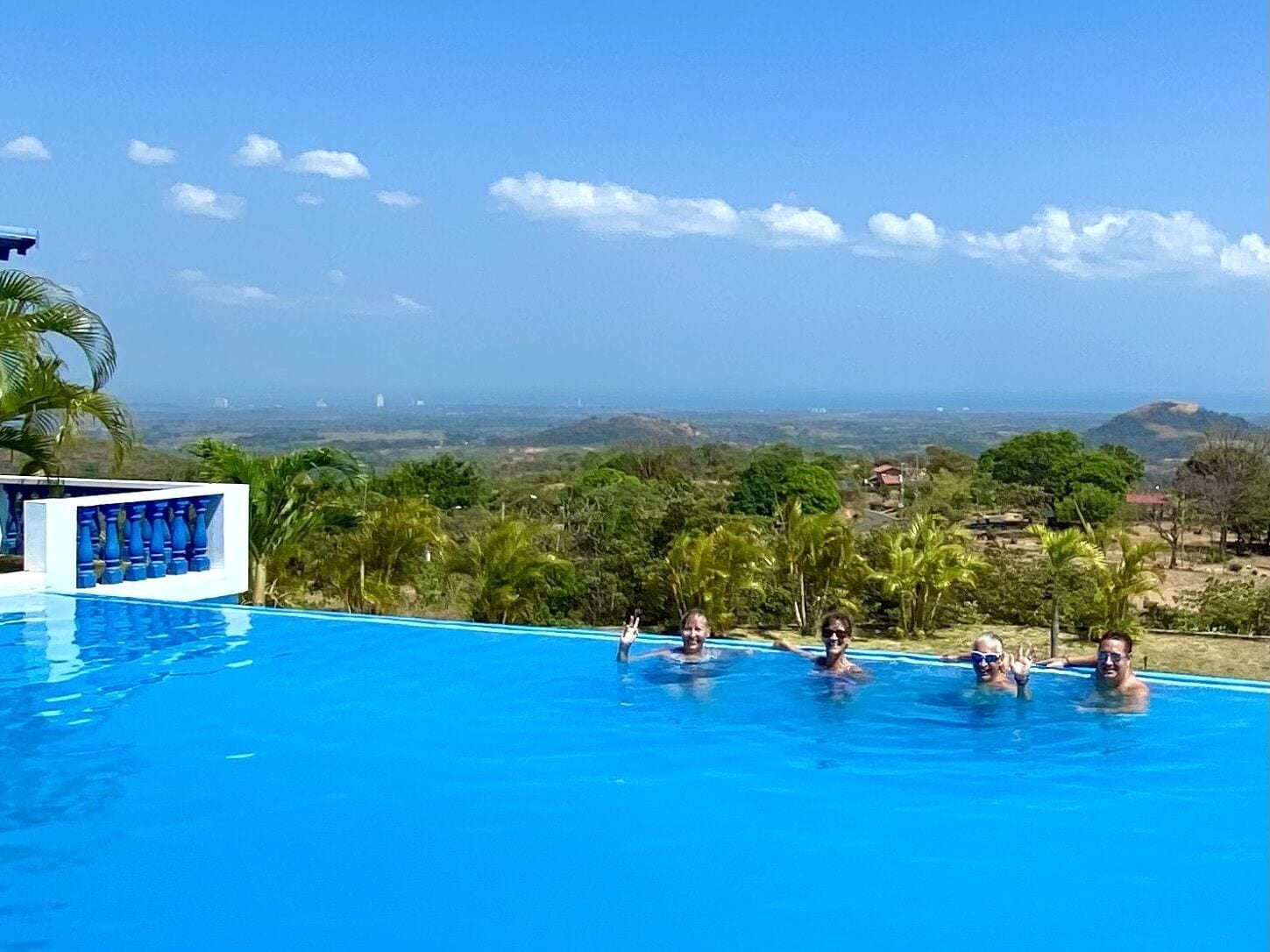 2 outdoor pools, open 8:00 am to 9:00 pm, pool umbrellas, pool loungers