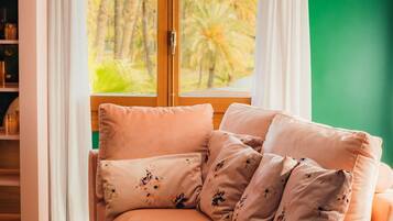 Premium bedding, memory-foam beds, individually decorated