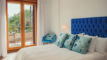 Premium bedding, memory-foam beds, individually decorated