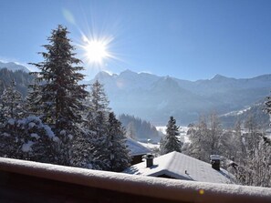 Utsikt fra overnattingsstedet