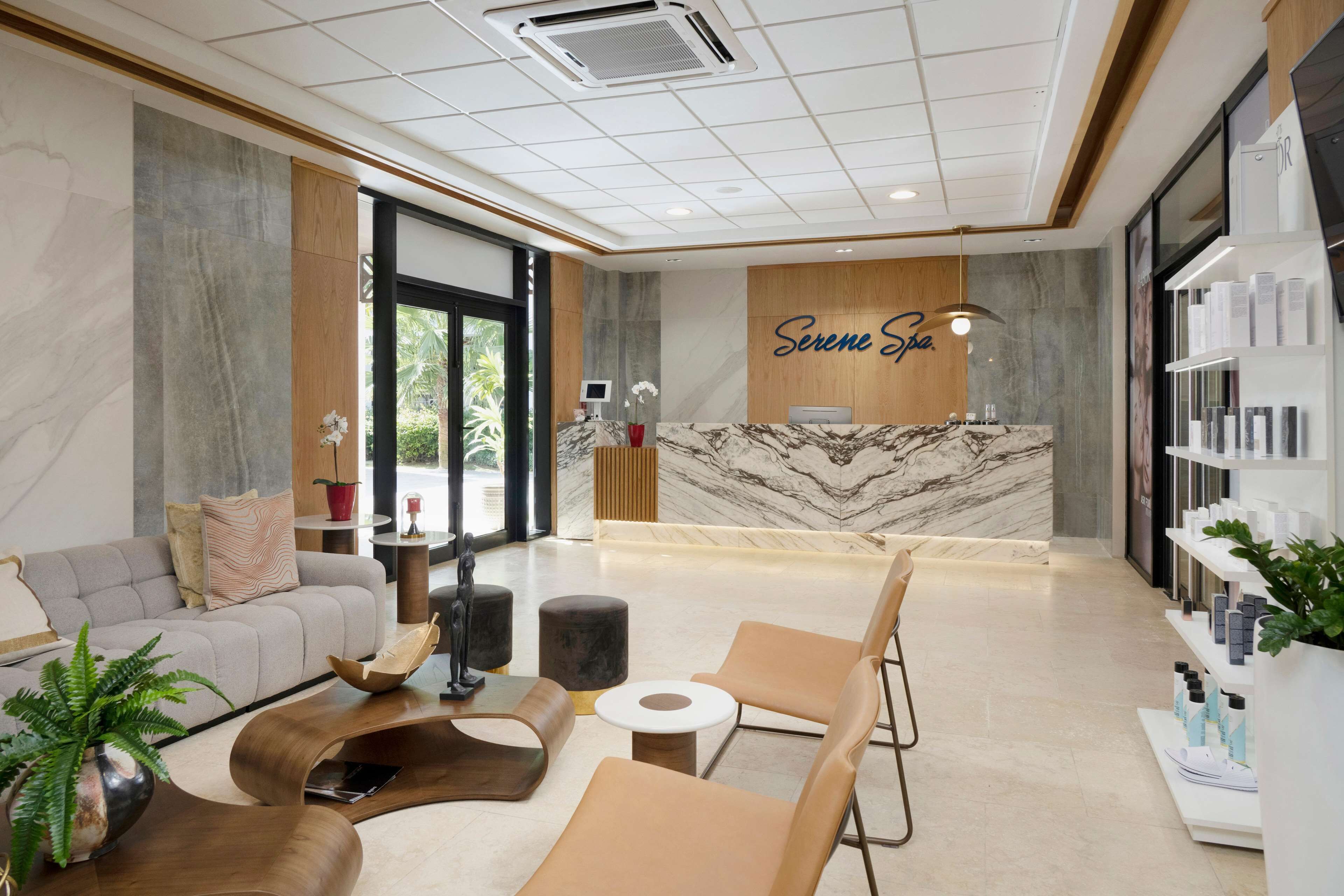 Espace de soins en plein air, sauna, bain à remous, hammam, hammam