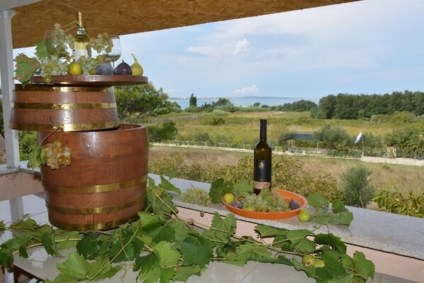 Property grounds - Apartment in Vrsi with Balcony, Air condition, WIFI (4824-5) (Vrsi)