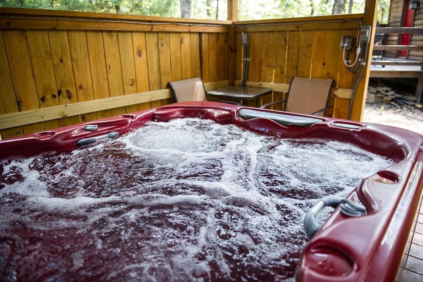 Baignoire à remous extérieure