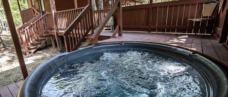 Baignoire à remous extérieure