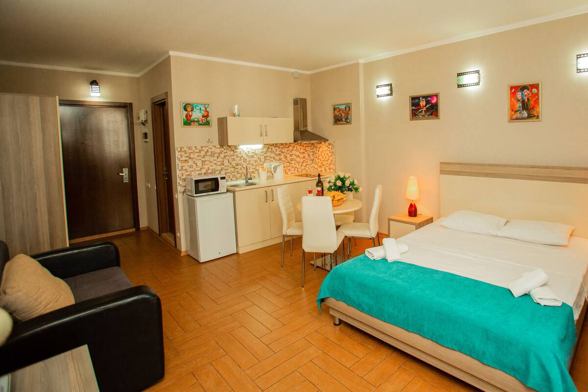 Appartement Standard | 1 chambre, décoration personnalisée, ameublement personnalisé, bureau