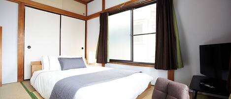 1 chambre, fer et planche à repasser, Wi-Fi, draps fournis