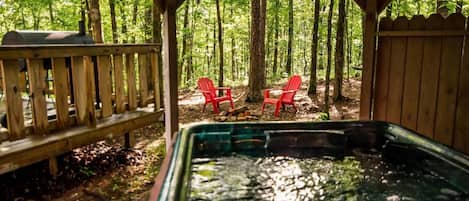 Bain à remous extérieur