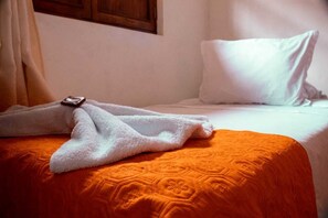 Free WiFi, bed sheets