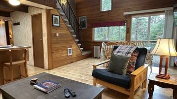 Télévision, cheminée