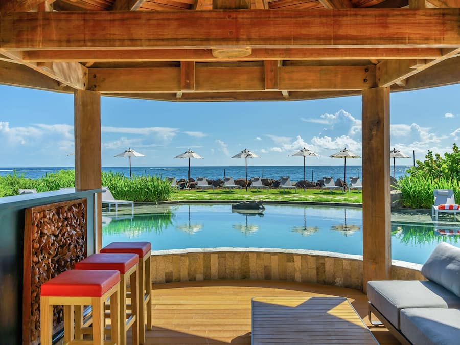 Seasonal outdoor pool