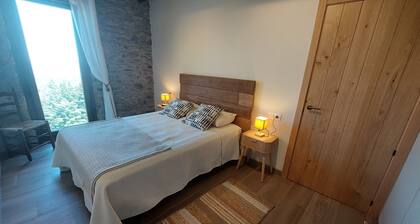 LÄNDLICHE WOHNUNG GAZUME gemütliche Wohnung mit Kamin.