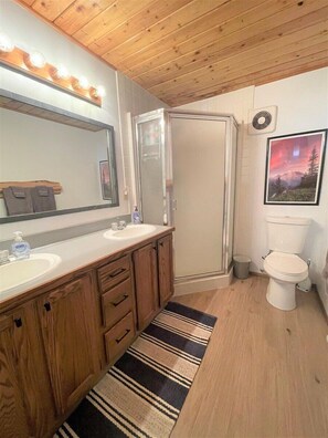 Shower, hair dryer - Rainier Retreat | Wifi, Mt Rainier, White Pass, sl (Packwood)