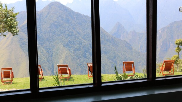 View from room - Llactapata Lodge Overlooking MachuPicchu (Santa Teresa)