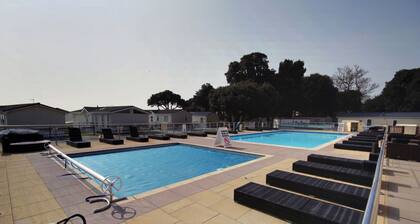 Seascape - une caravane de sandhills pouvant accueillir 4 personnes dans 2 chambres