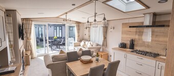 The Jetty - pet friendly and by the beach on Sandhills Holiday Park, Mudeford