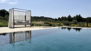 Una piscina climatizada