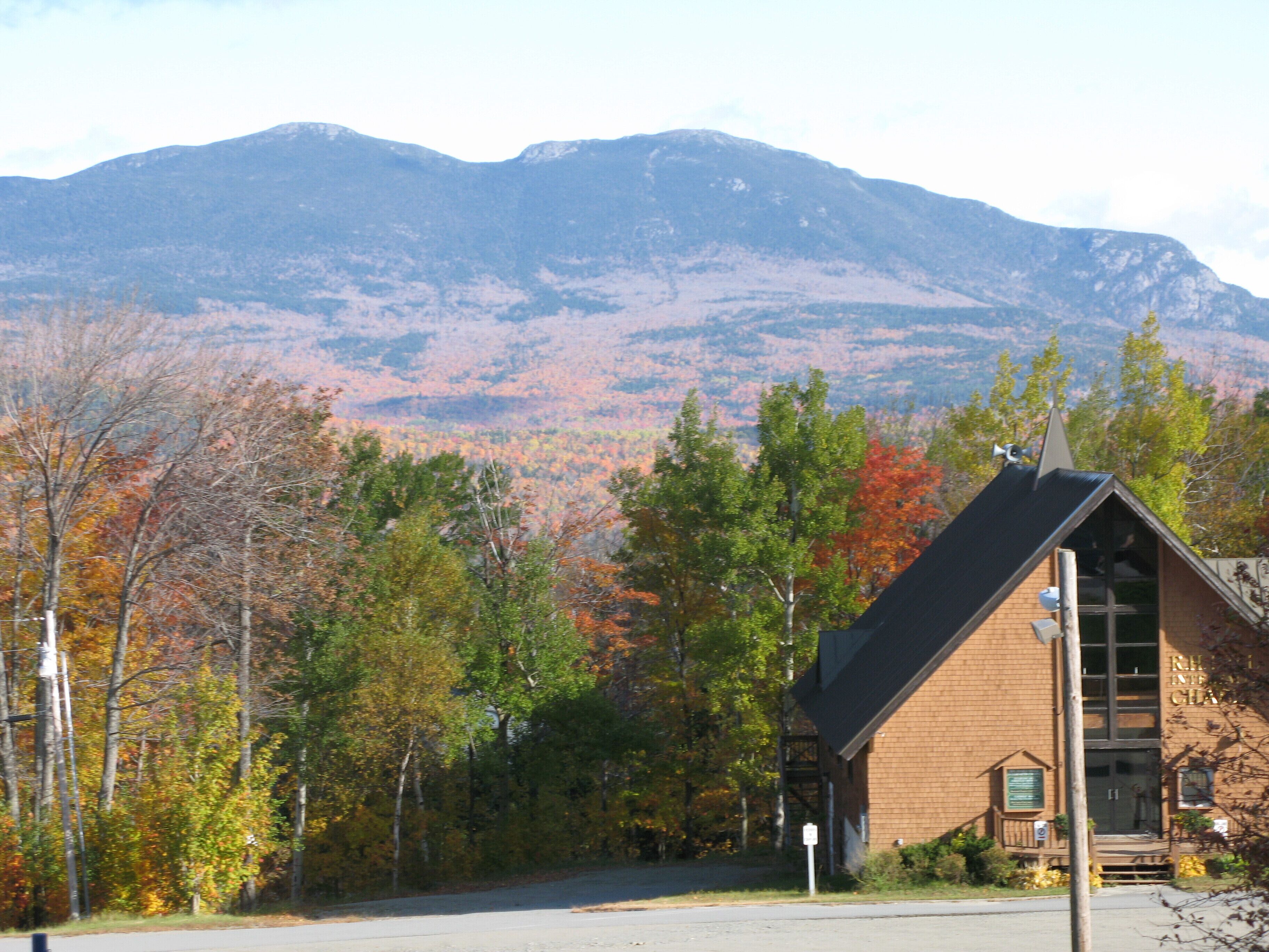 Sugarloaf Chapel and the Bigelow Range