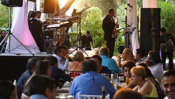 Área de bodas al aire libre