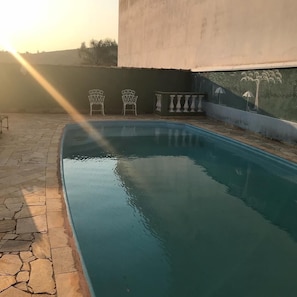 Outdoor pool - Hotel Vison (Jarinu)