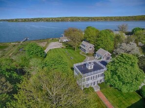 Exterior - Waterfront Fun at this Huge Family Estate! (Eastham)