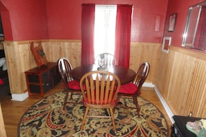 Dining - Rustic Cozy Cottage! Snowmobile,ATV Trails, Bond & Agate Falls, Bruce Crossing! (Trout Creek)